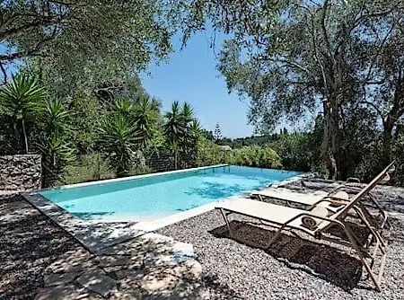 Private Corfu 3 Bedrooms Aziza Great Pool And Outdoor Area Vouniatades